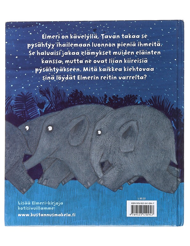 Elmerin kävelyretki - McKee, David - Lastenkirjat - 10105546965 - 1