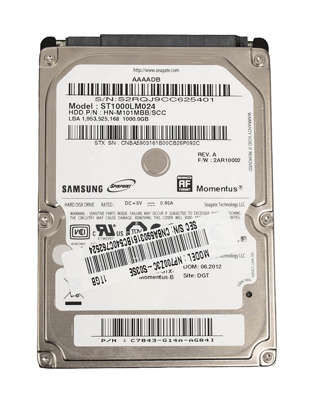SAMSUNG ST1000LM024 -kovalevy  - Tietokoneet - 10105547008 - 0