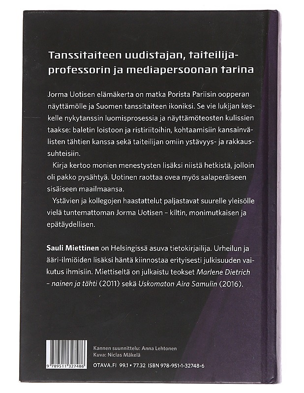 Jorma Uotinen - Sauli Miettinen - Elämäkerrat ja muistelmat - 10105547065 - 1