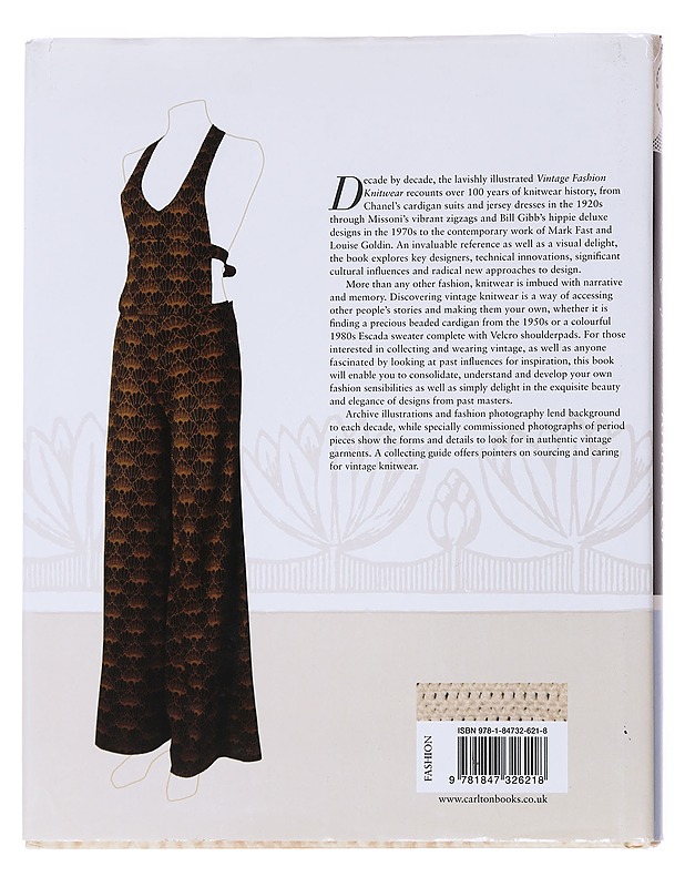 Vintage fashion knitwear : collecting and wearing designer classics - Fogg, Marnie - Harrastekirjat - 10105547191 - 1