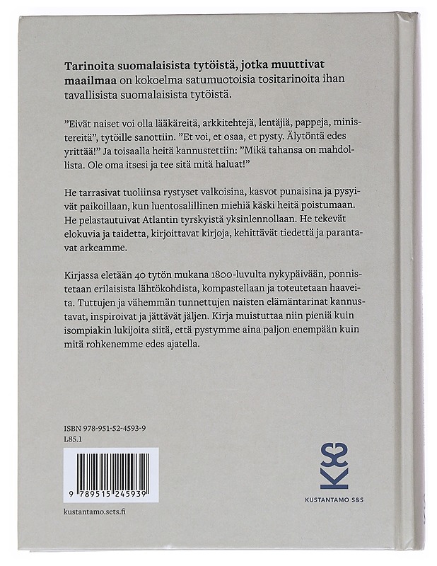 Tarinoita suomalaisista tytöistä, jotka muuttivat maailmaa - Salminen, Ida - Elämäkerrat ja muistelmat - 10105547196 - 1