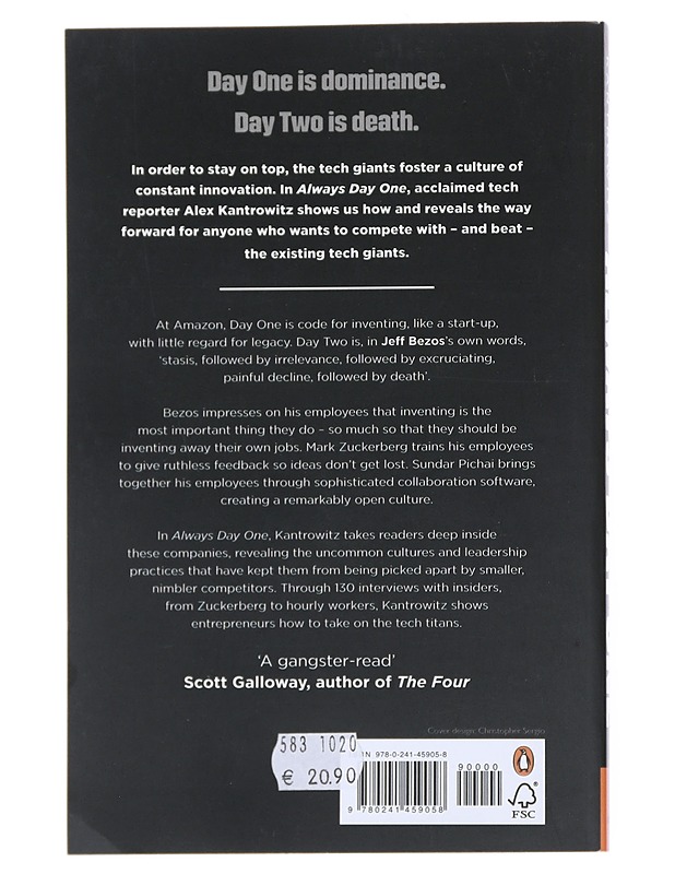 Always Day One - Alex Kantrowitz - Romaanit ja novellit - 10105547258 - 1