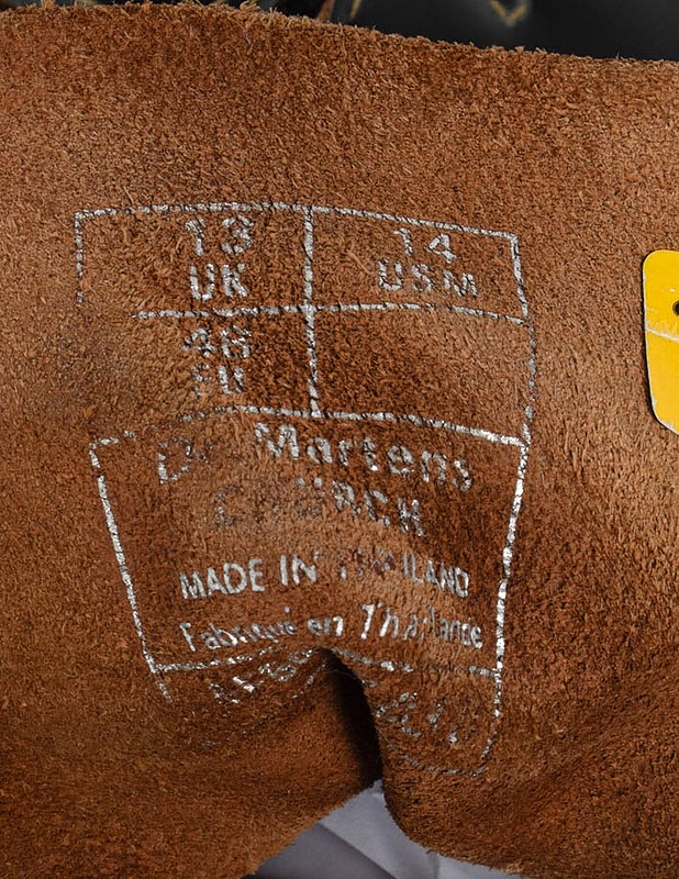 DR.MARTENS musta nahkakengät, 48 - Miesten kävelykengät ja sandaalit - 10105547267 - 2