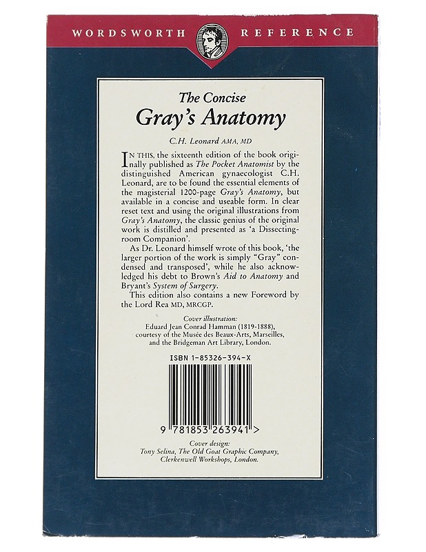 The Concise Gray's Anatomy - Professor C. H. Leonard - Romaanit ja novellit - 10105547281 - 1