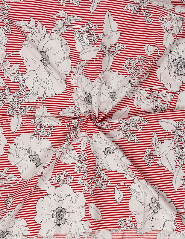 Puuvillakangas, 150 x 275 cm - Kankaat - 10105547308 - 1