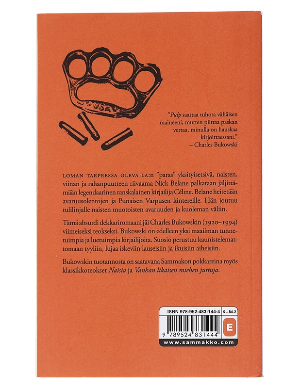 Pulp - Bukowski, Charles - Romaanit ja novellit - 10105547329 - 1