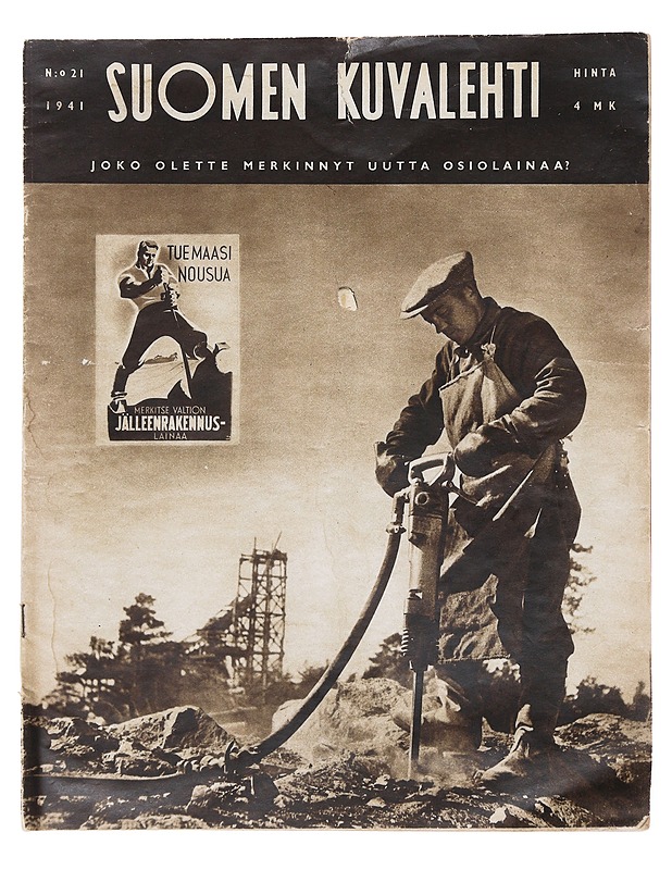 Suomen Kuvalehti 21/1940 - Lehdet - 10105547348 - 0