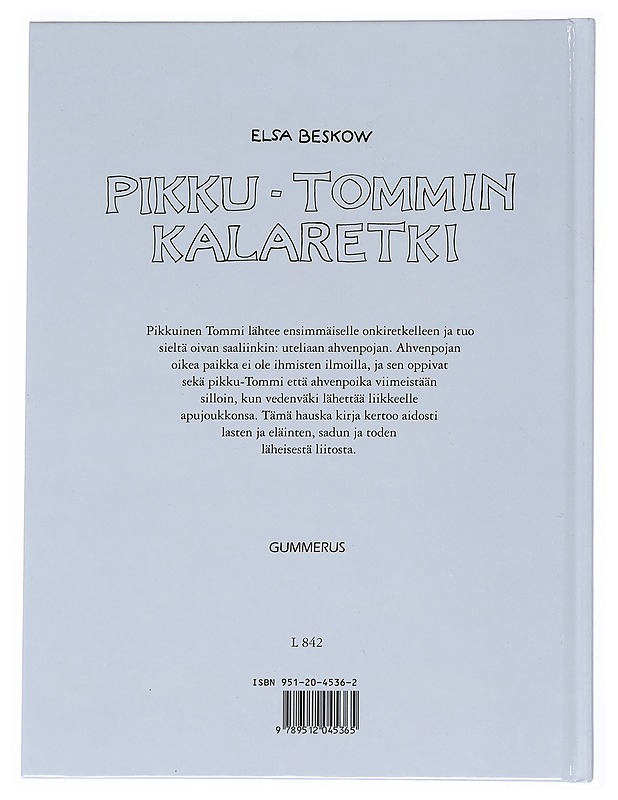 Pikku-Tommin kalaretki - Elsa Beskow - Lastenkirjat - 10105547358 - 1