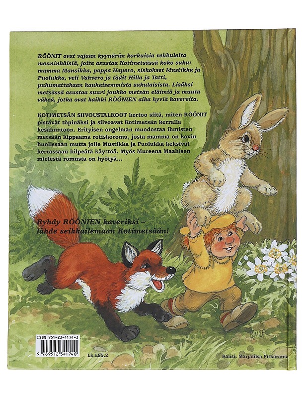 Kotimetsän siivoustalkoot - Ollikka, Terttu - Lastenkirjat - 10105547367 - 1