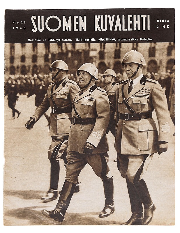 Suomen Kuvalehti 24/1940 - Lehdet - 10105547386 - 0