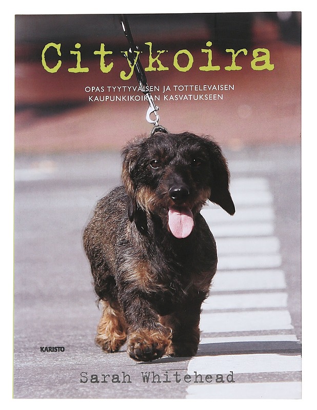 Citykoira : opas tyytyväisen ja tottelevaisen kaupunkikoiran kasvatukseen - Whitehead, Sarah - Lemmikki- ja luontokirjat - 10105547405 - 0