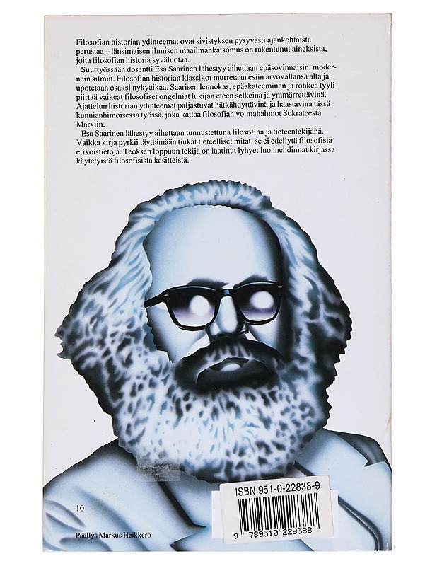 Länsimaisen filosofian historia huipulta huipulle Sokrateesta Marxiin - Esa Saarinen - Tietokirjat ja oppaat - 10105547418 - 1