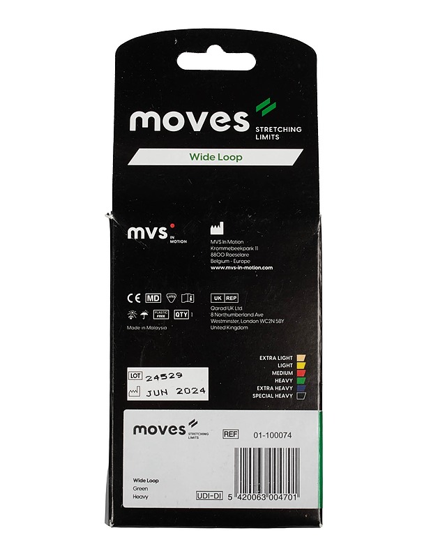 MOVES Wide Loop green heavy - Kuntoilu - 10105547422 - 1