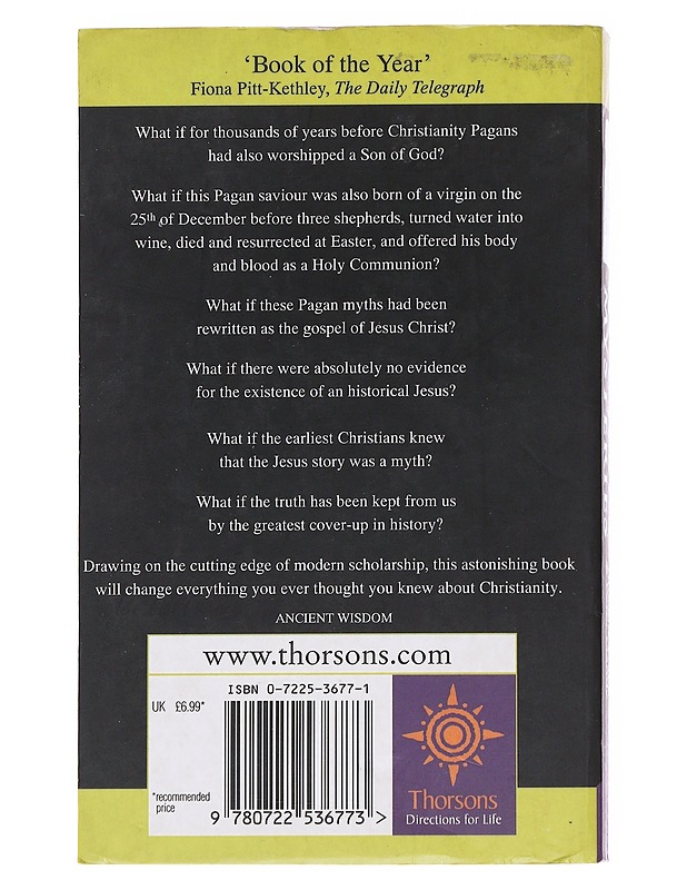 The Jesus Mysteries: Was The Original Jesus A Pagan God? - Timothy Freke  - Historiakirjat - 10105547423 - 1