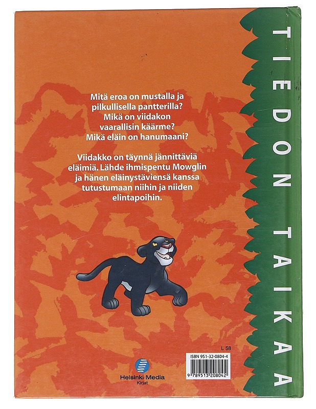 Mowgli ja viidakon eläimet - Bernier, Jean-Pierre - Lastenkirjat - 10105547424 - 1