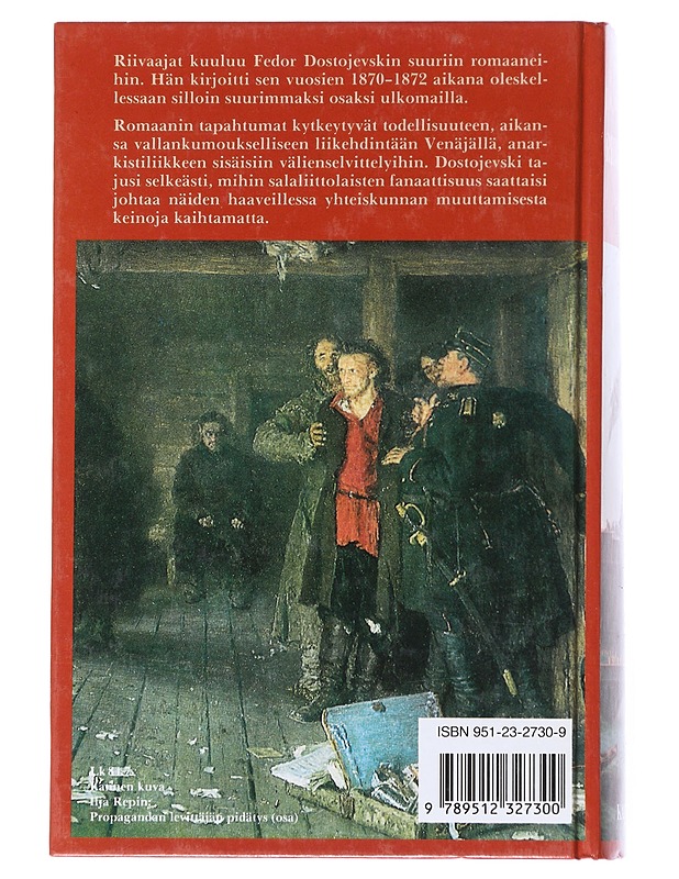 Riivaajat - Dostojevski, F. M. - Romaanit ja novellit - 10105547443 - 1