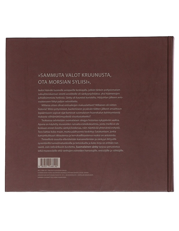 Suomalainen sänky : kansanomaisten vuodekalusteiden historiaa - Sammallahti, Leena - Romaanit ja novellit - 10105547470 - 1