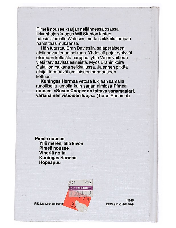 Kuningas Harmaa - Cooper, Susan - Fantasia- ja scifi - 10105547484 - 1