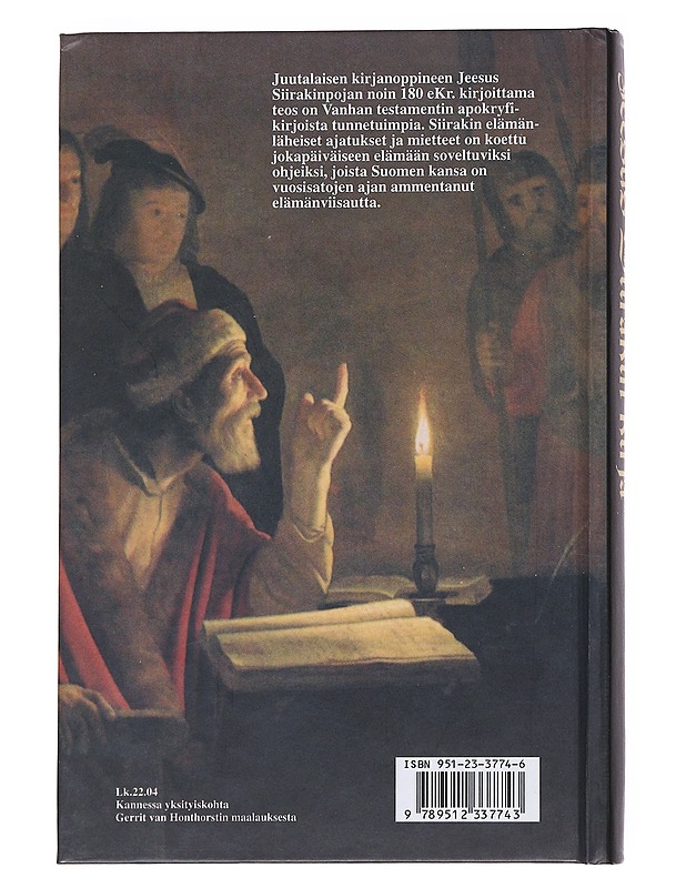 Jeesus siirakin kirja - Raamatunkäännöskomitea - Tietokirjat ja oppaat - 10105547490 - 1