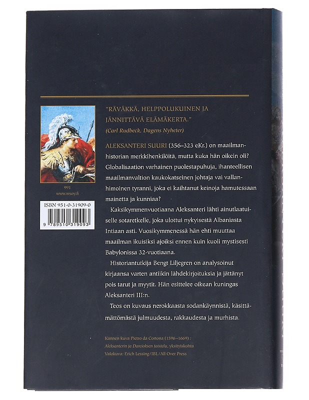 Aleksanteri Suuri - Bengt Liljegren - Elämäkerrat ja muistelmat - 10105547528 - 1