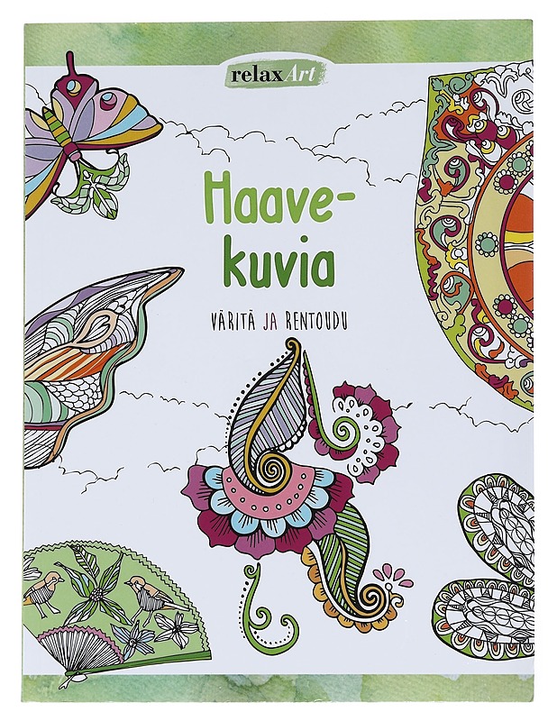 Haave-kuvia: Väritä ja rentoudu - Elina Kollmann - Taide- ja kulttuurikirjat - 10105547527 - 0