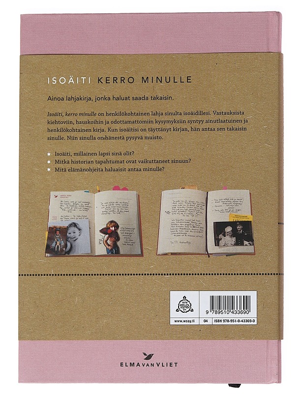 Isoäiti. Kerro minulle - Vliet, Elma van - Hyvinvointikirjat - 10105547544 - 1