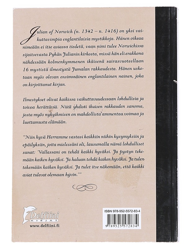 Mystiset rakkauden ilmestykset - Juliana, Norwichlainen - Tietokirjat ja oppaat - 10105547554 - 1