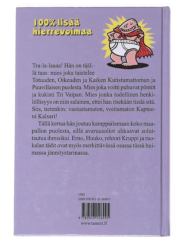 Kapteeni Kalsari ja ulkoavaruuden uskomattoman keljut keittiöntädit (ja ruokalan ihan yhtä ilkeät zombinynnyt) - Pilkey, Dav - Lastenkirjat - 10105547559 - 1