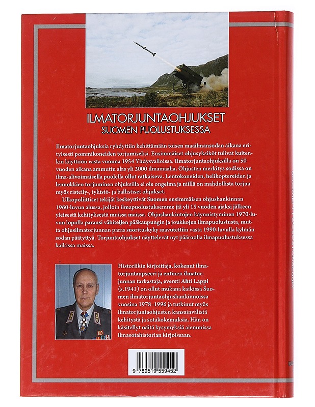 Ilmatorjuntaohjukset Suomen puolustuksessa - Lappi, Ahti - Historiakirjat - 10105547580 - 1