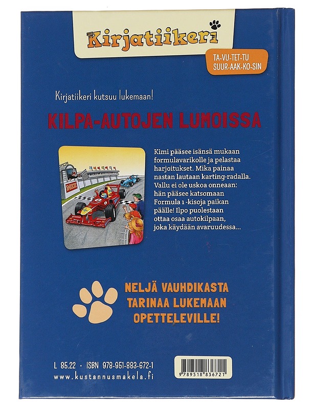 Kilpa-autojen lumoissa - Hanauer, Michaela - Lastenkirjat - 10105547596 - 1