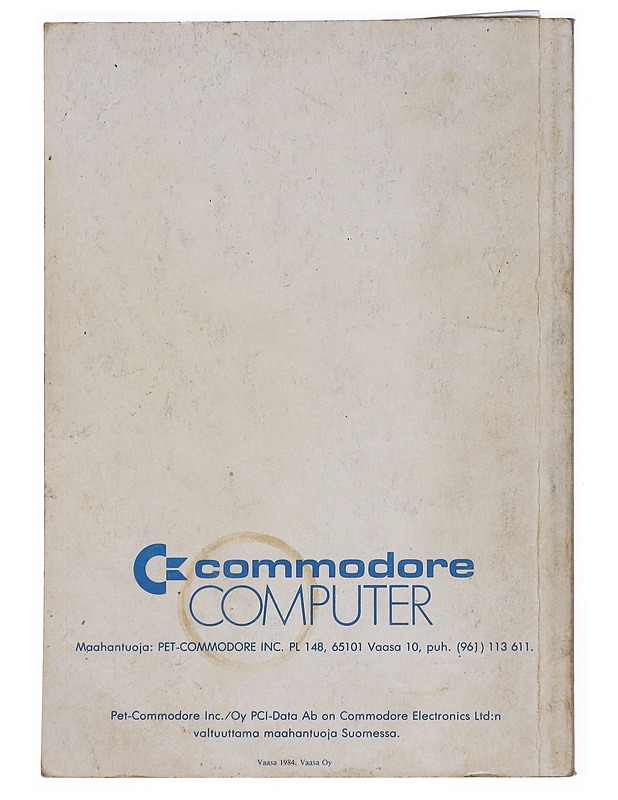 Commodore 64 käyttäjän opas - Harrastekirjat - 10105547613 - 1