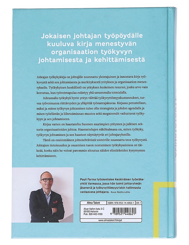Johtajan työkykykirja - Pauli Forma - Tietokirjat ja oppaat - 10105547619 - 1