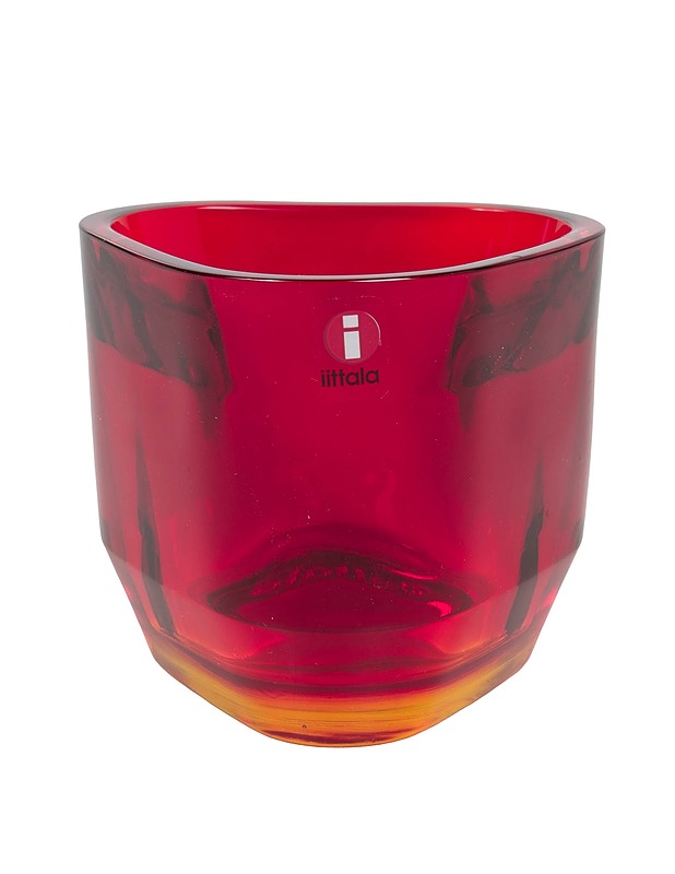IITTALA Tris kynttilälyhty, tulenpunainen - Designsuosikit - 10105547679 - 1