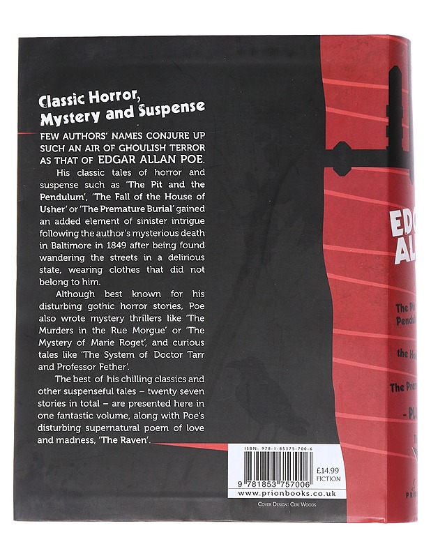 Edgar allan Poe / the best of his macabre tales complete and unabridged - Edgar Allan Poe - Romaanit ja novellit - 10105547738 - 1