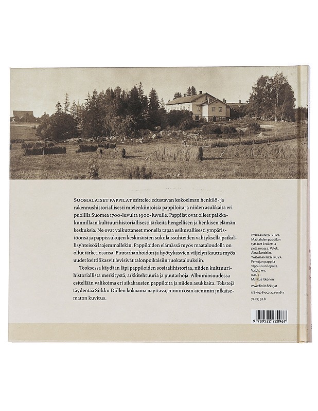 Pappiloiden sosiaalihistoriaa - Timo Åvist - Tietokirjat ja oppaat - 10105547779 - 1
