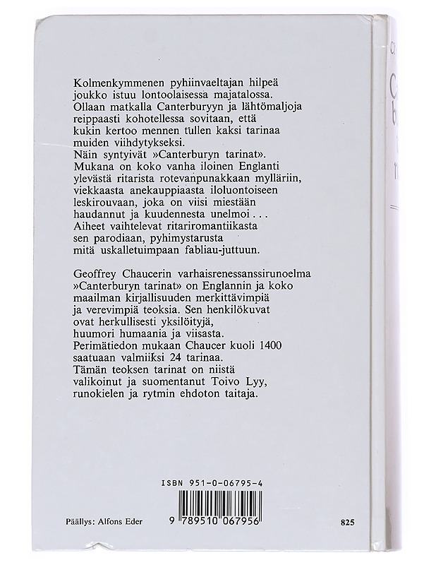 Canterburyn tarinoita - Chaucer, Geoffrey - Romaanit ja novellit - 10105547776 - 1