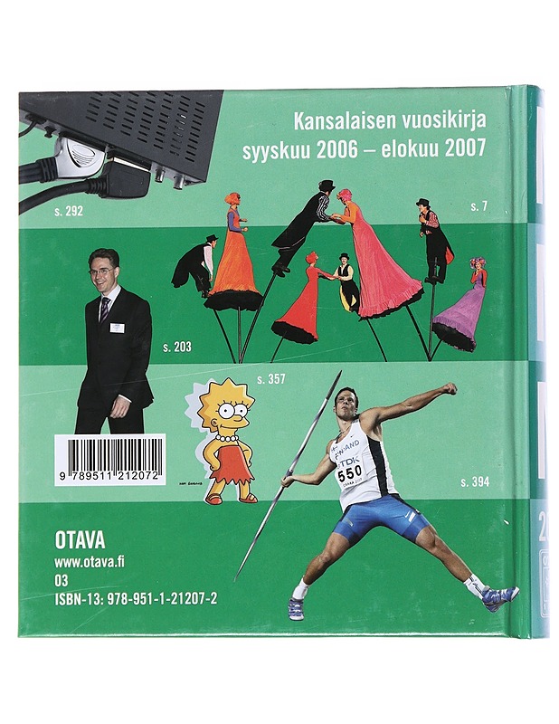 Mitä missä milloin 2008 : kansalaisen vuosikirja syyskuu 2006 - elokuu 2007 - Hartikainen, Jukka - Tietokirjat ja oppaat - 10105547795 - 1