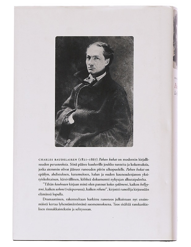 Pahan kukat : Les Fleurs du mal - Baudelaire, Charles - Runot ja näytelmät - 10105547796 - 1