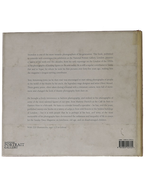Photographs by Snowdon, A retrospective - Drusilla Beyfus, Simon Callow, Georgina Howell, Patric Kinmonth, Anthony Powell, Carl Toms, Marjorie Wallace - Elämäkerrat ja muistelmat - 10105547827 - 1
