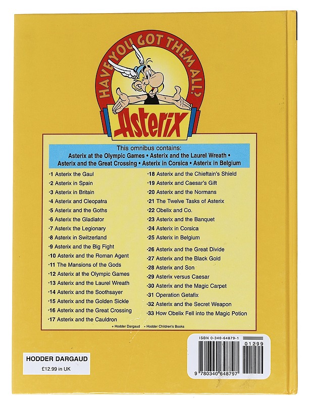 Asterix The Bold -Goscinny and Uderzo - Lastenkirjat - 10105547841 - 1