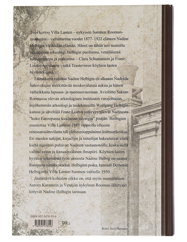 Venäjältä Villa Lanteen : Nadine Helbig syntyään ruhtinatar Sahovskaja (1847-1922) - Väisänen, Maija - Elämäkerrat ja muistelmat - 10105547883 - 1