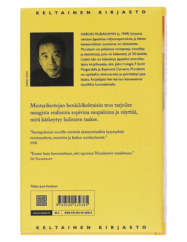 Ensimmäinen persoona - Murakami, Haruki - Romaanit ja novellit - 10105547912 - 1
