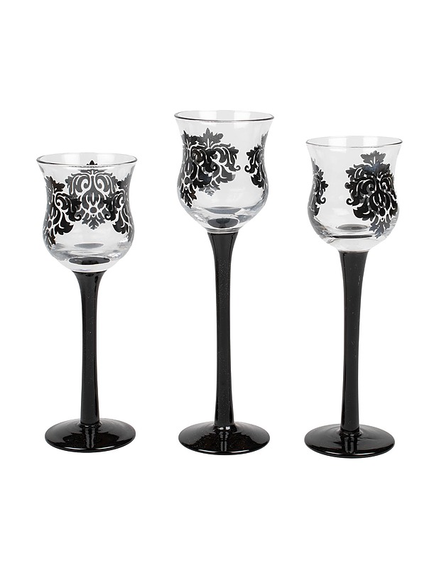 PARTYLITE Forbidden Trio kynttilänjalkasetti, 3kpl - Koriste-esineet - 10105547922 - 1