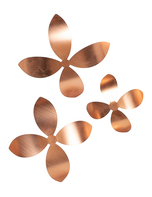 UMBRA Metal Wallflower seinäkoristesetti, 9kpl - Koriste-esineet - 10105547974 - 1