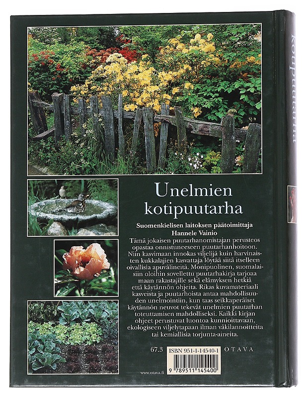 Unelmien kotipuutarha - Berglund, Karin - Tietokirjat ja oppaat - 10105548010 - 1