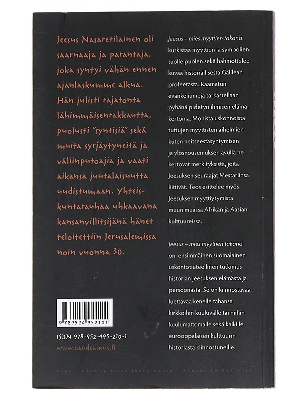 Jeesus : mies myyttien takana - Raimo Harjula - Tietokirjat ja oppaat - 10105548037 - 1