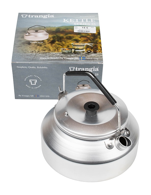TRANGIA Series 25 vedenkeitin, 0.9 litra - Muut urheiluvälineet ja vapaa-aika - 10105548045 - 0