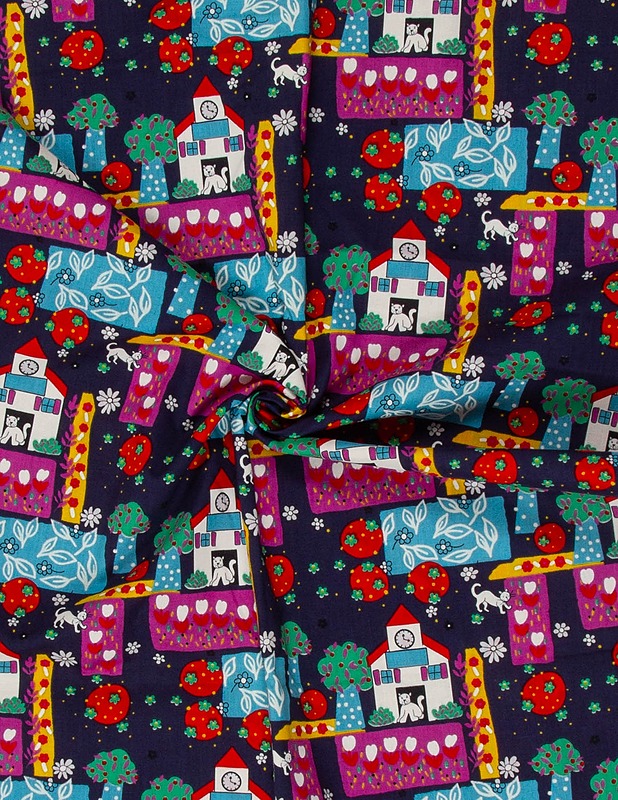 Puuvillakangas, 140x300 cm - Kankaat - 10105548061 - 1