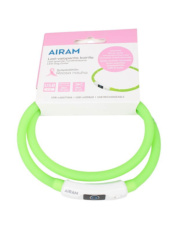 AIRAM Led-valopanta koirille - Lemmikkitarvikkeet - 10105548077 - 0