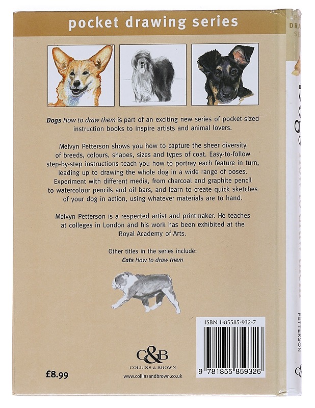 Dogs : how to draw them - Petterson, Melvyn - Tietokirjat ja oppaat - 10105548082 - 1